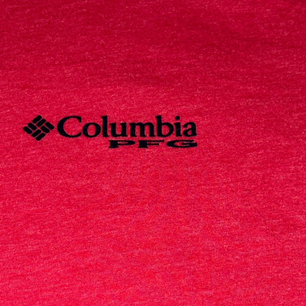 Columbia 4X Red T Shirt - Picture 2 of 7
